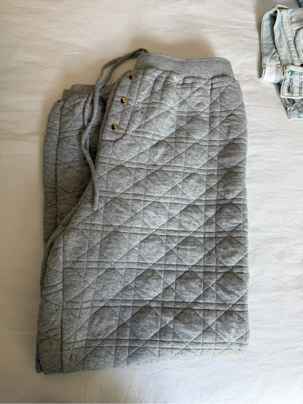 NWT Anthropologie Quilted sweatpants
